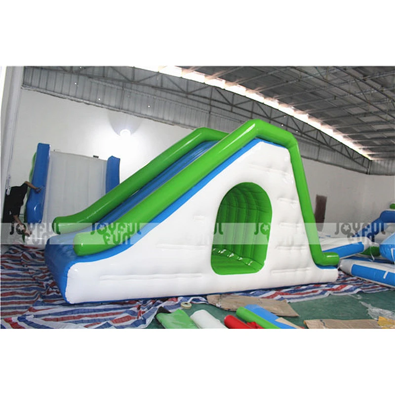 Hot selling inflatable water slide amusement park inflatable climbing part equipment for sale