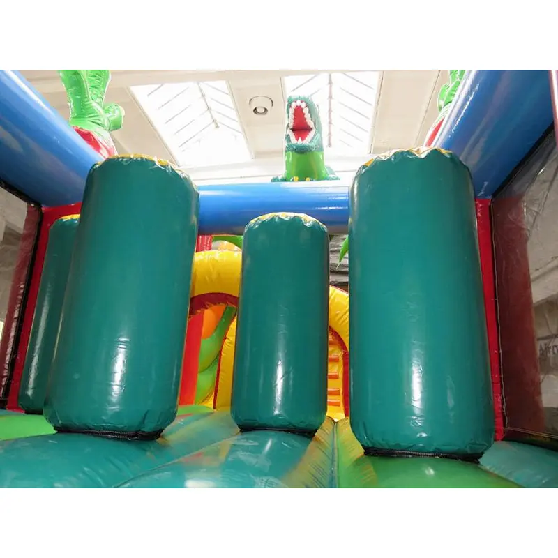 Customizable color inflatable obstacle course for sale