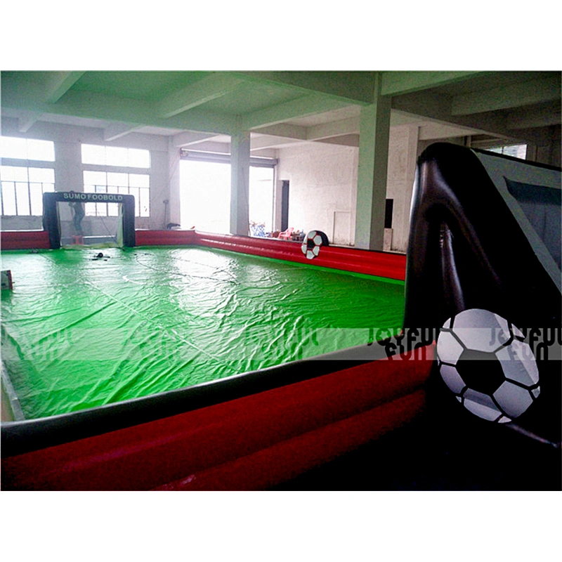 Factory indoor inflatable football field for sale, customized used inflatable sport equipment for baby