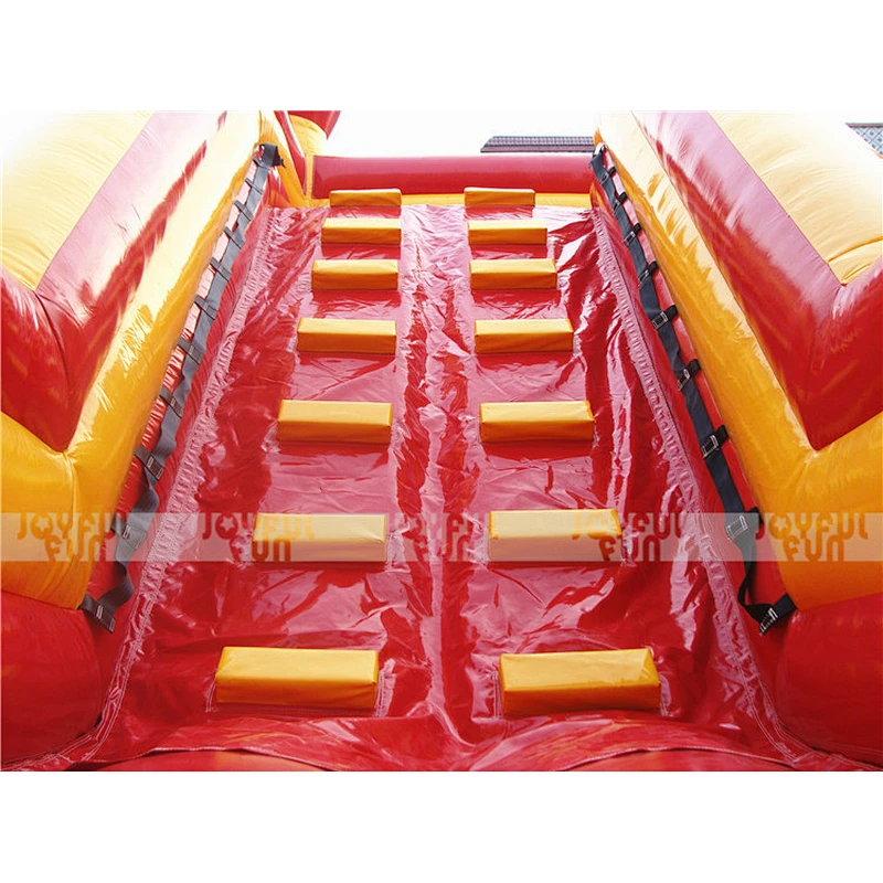 China new design 2017 high quality gym equipment outdoor giant castle inflatable slides for sale