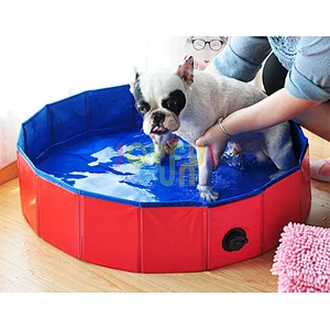 Joyful fun factory foldable portable puppy dog bath tub grooming pool