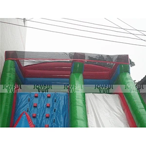 2017 amusement top quality gym equipment outdoor toys giant inflatable slides for sale