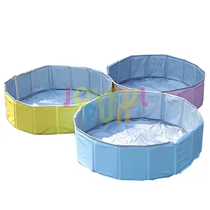 Joyful Fun foldable portable puppy dog Pet pool bath wash tub