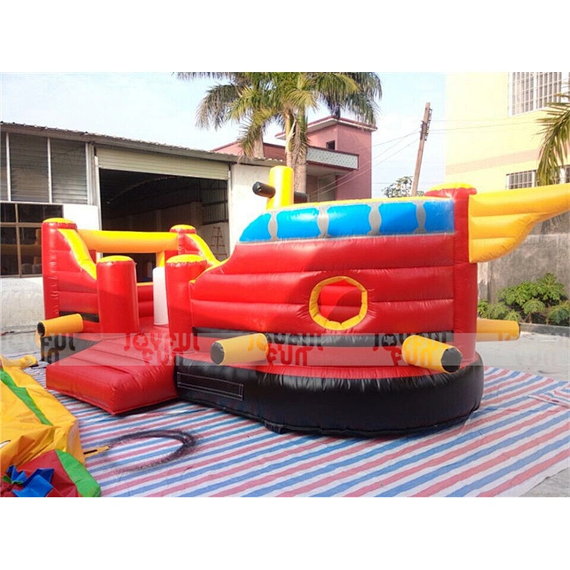 New Cheap Commercial Adult Kids Pirate Ship Inflatable Bounce House for Sale