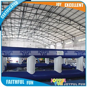 Big Size inflatable Water Soap Soccer Field for Sales
