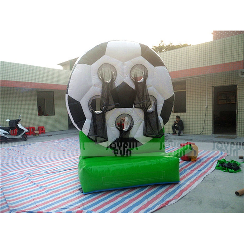 Hot selling inflatable soccer dart interesting game inflatable football sport game