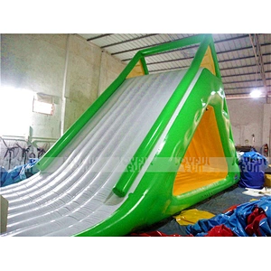 Outdoor Sports Equipment Climbing Wall Inflatable Water Slide for Aqua Park