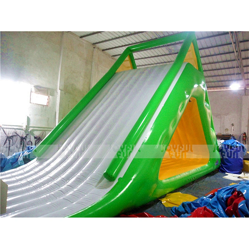 Outdoor Sports Equipment Climbing Wall Inflatable Water Slide for Aqua Park
