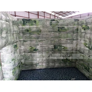 Cheap price good design obstacle house paint ball bunker used for game training for adults and kids