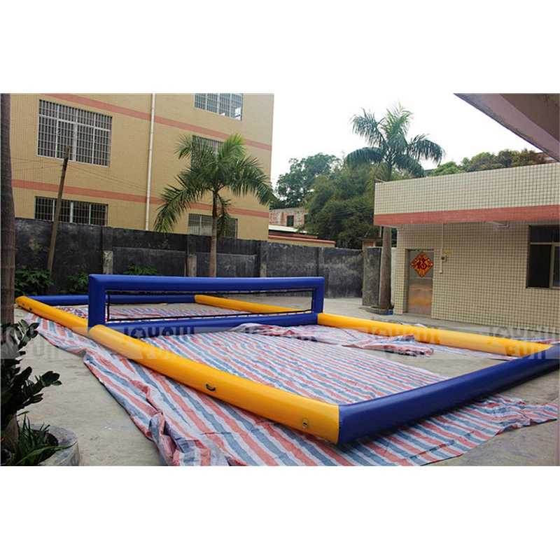 High Quality Water Park Game Floating Inflatable Water Volleyball Court for Adult