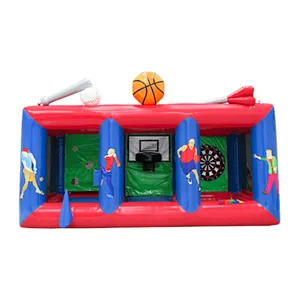 3 in 1 giant inflatable sports games  toy game sport  interactive sport game