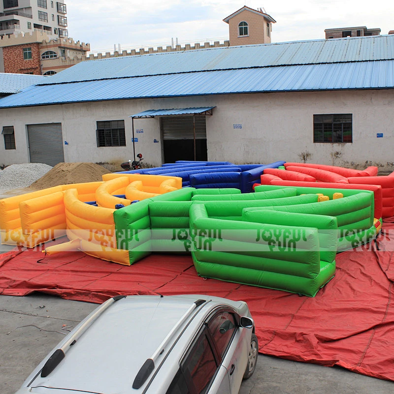 Hot Selling Inflatable Interactive Entertainment Mechanical Game Inflatable Dizzy X Interactive Obstacle Course