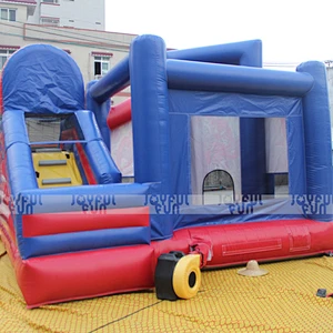 Custom Printed Spider-man Kids Toys Jumping Castle Inflatable Bouncer Combo with Slide