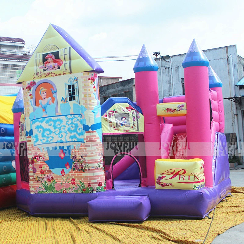 New Jumping Castle Inflatable Bouncer Kids 6 in 1 Inflatable Princess Combo