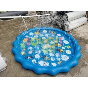 Courtyard Inflatable Pool Sprinkler Splash Pad for Kids