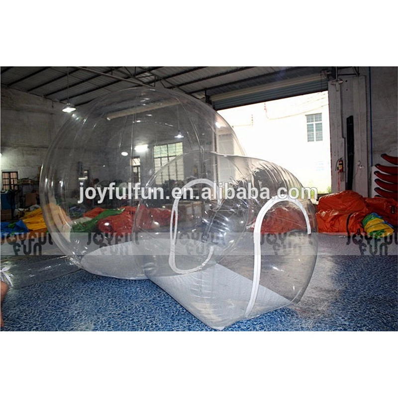 Tiny House Good Rating Party Outdoor Christmas Decor Transparent PVC Inflatable Tent for Sale