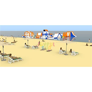 2021 JOYFUL FUN Commercial Adult Kids Open Water Sea Floating Inflatable Water Parks