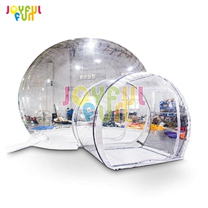 Joyful Fun factory inflatable bubble dome tent house bubble globe transparent tent for sale