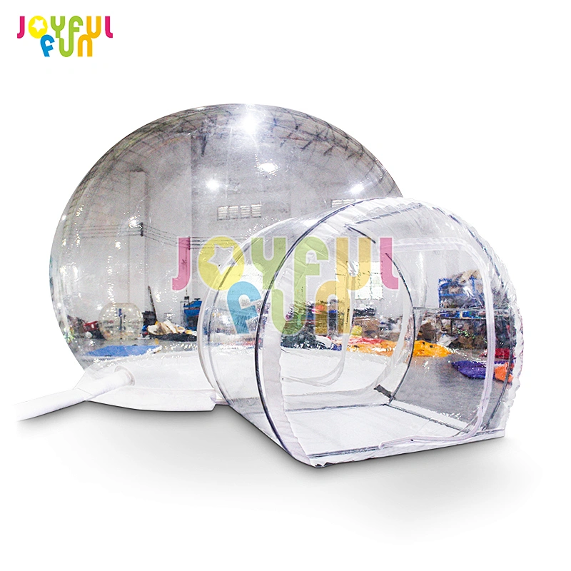 Joyful Fun factory inflatable bubble dome tent house bubble globe transparent tent for sale