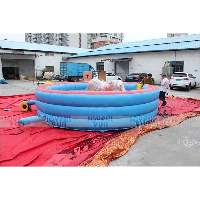 High quality Adults inflatable horse rodeo rides machine outdoor playground kids amusement park inflatable bull rodeo machine