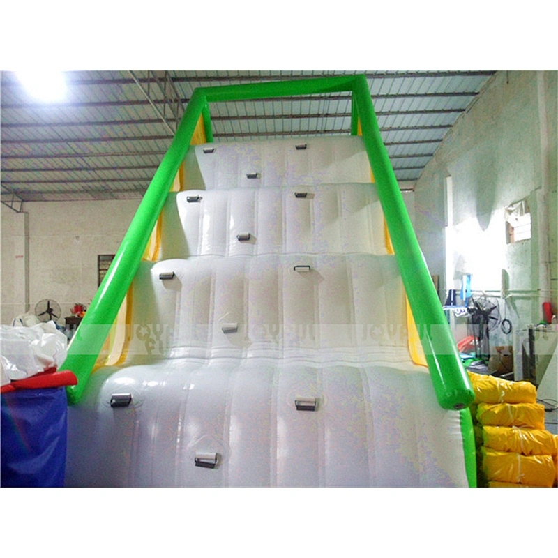 Outdoor Sports Equipment Climbing Wall Inflatable Water Slide for Aqua Park