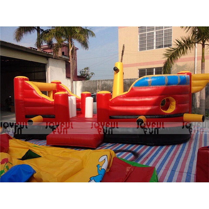 New Cheap Commercial Adult Kids Pirate Ship Inflatable Bounce House for Sale