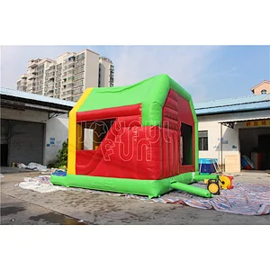 Joyful Fun High Quality Jungle Bouncer Outdoor Inflatable Bouncer House for Sale
