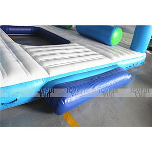 2020 Customized amusement equipment floating inflatable water park for sale
