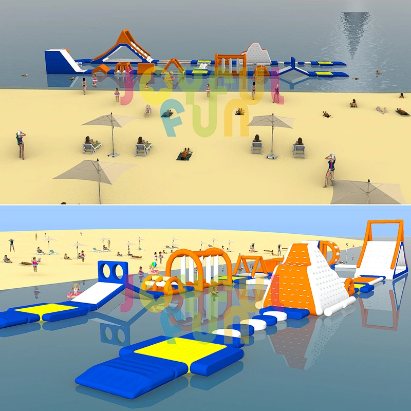 2021 Hot sale small inflatable water sports equipment Commercial inflatable water floating park
