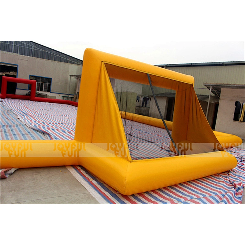 Wholesale Factory Price Outdoor Inflatable Football Field Used Commercial Inflatable Soap Soccer Field for Adult