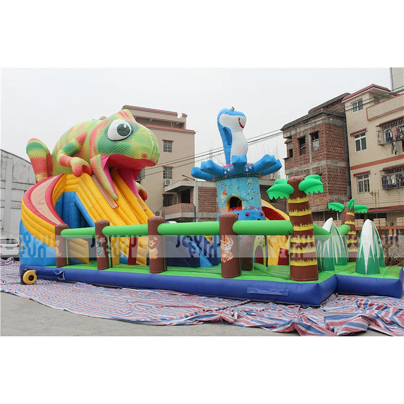 Amusement Park Playground Used Commercial Large Inflatable Playground in Playground