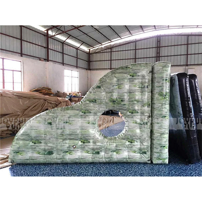Hot Sale War Zone Military Inflatable Paintball Bunkers