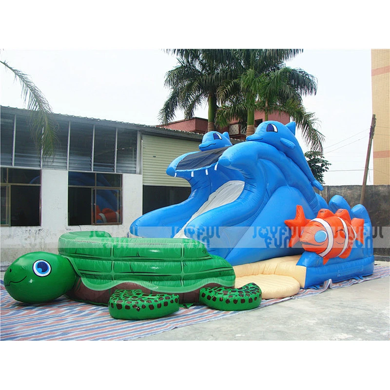 China factory animal design inflatable slide entertainment game for sale
