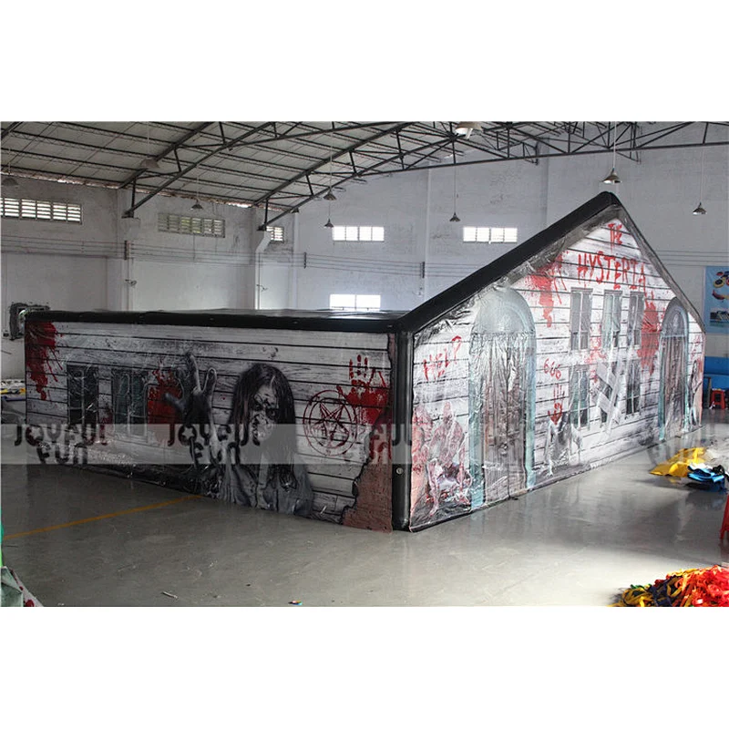 JOYFUN FUN Toys Hot Selling Inflatable Ghost Outdoor Toys Large Inflatable Halloween Horror House for Sale