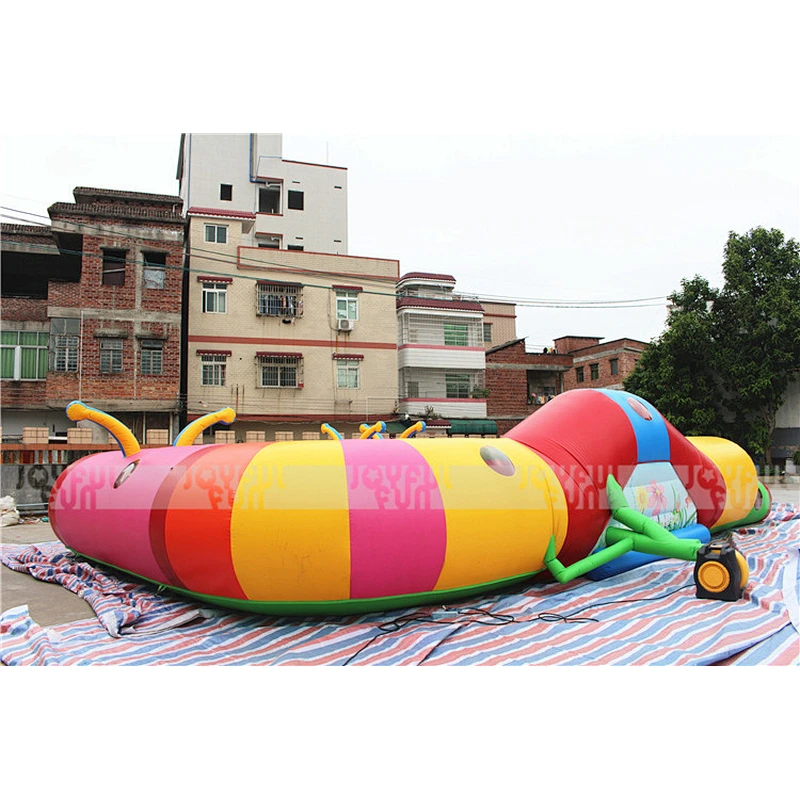 Customized giant inflatable tunnel caterpillar design for sale