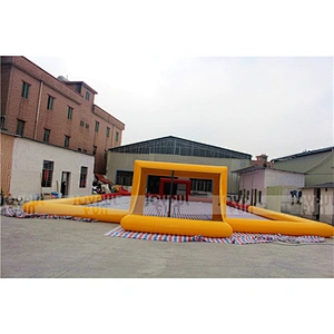 Games Alibaba Outdoor Customized Sport Game Football Gate Inflatable Soccer Field