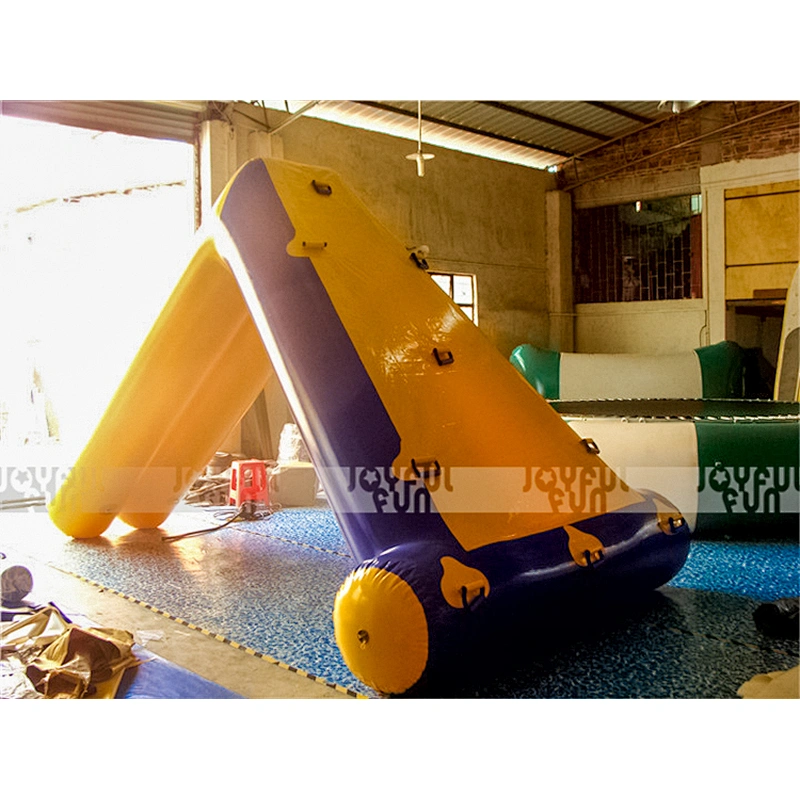 Custom summer water games inflatable floating tube slides