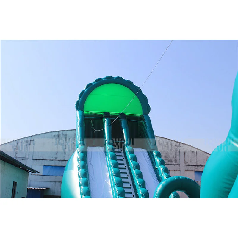 China factory giant inflatable zip line inflatable interesting crazy game for sale