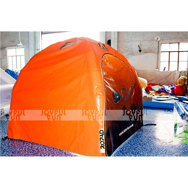 Four legs orange Inflatable tent for sale