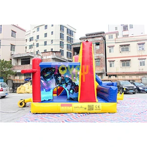 2021 hot sale factory Multi-functional commercial inflatable dry slide jumping castle