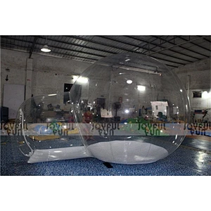 Tiny House Good Rating Party Outdoor Christmas Decor Transparent PVC Inflatable Tent for Sale