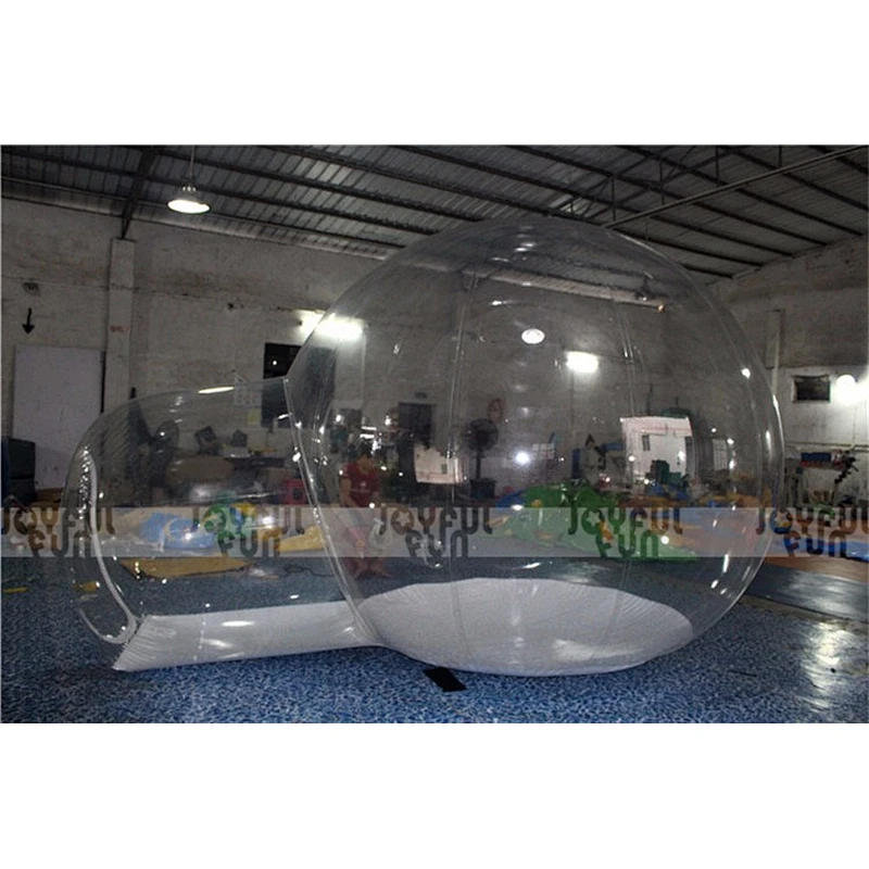 Tiny House Good Rating Party Outdoor Christmas Decor Transparent PVC Inflatable Tent for Sale