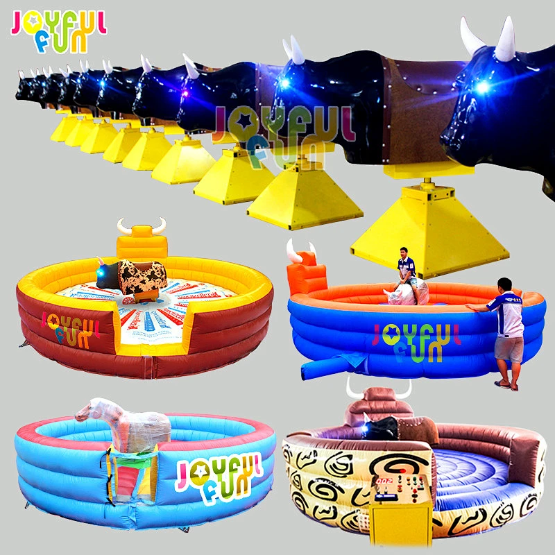 2020 Hot sale inflatable mechanical rodeo bull interactive game for amusement park mechanical bull price