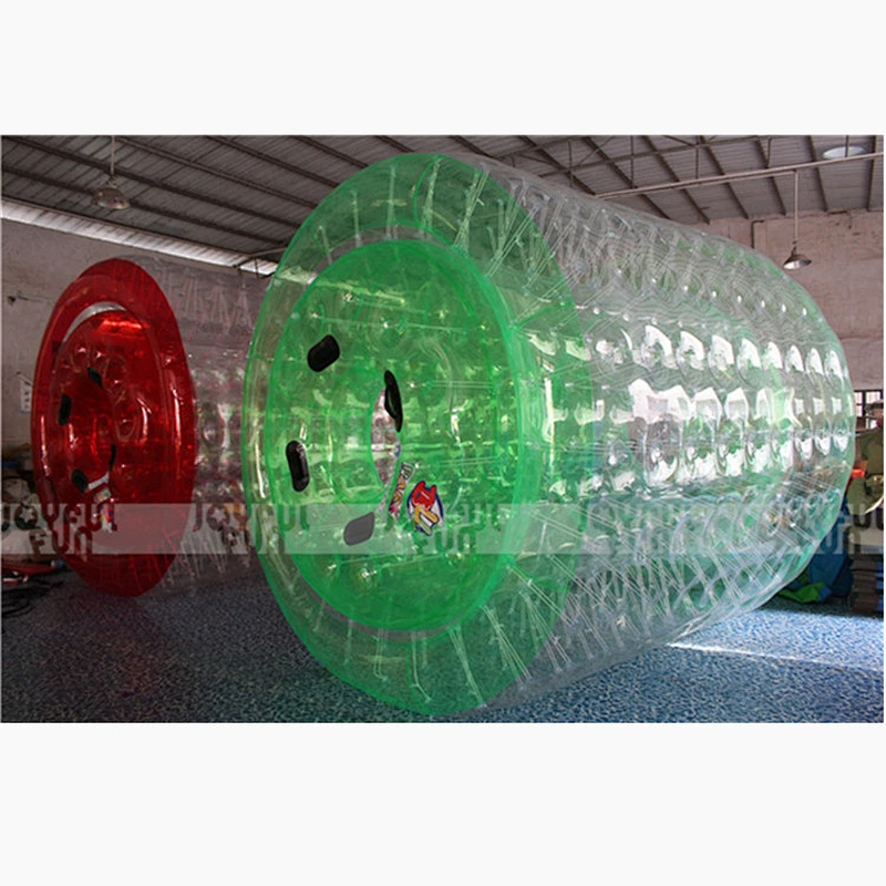 High quality new inflatable plastic clear blue customized color water roller ball outdoor poor water roller