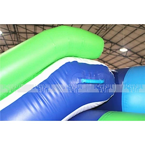 Customized inflatable park play sports equipment with several slides