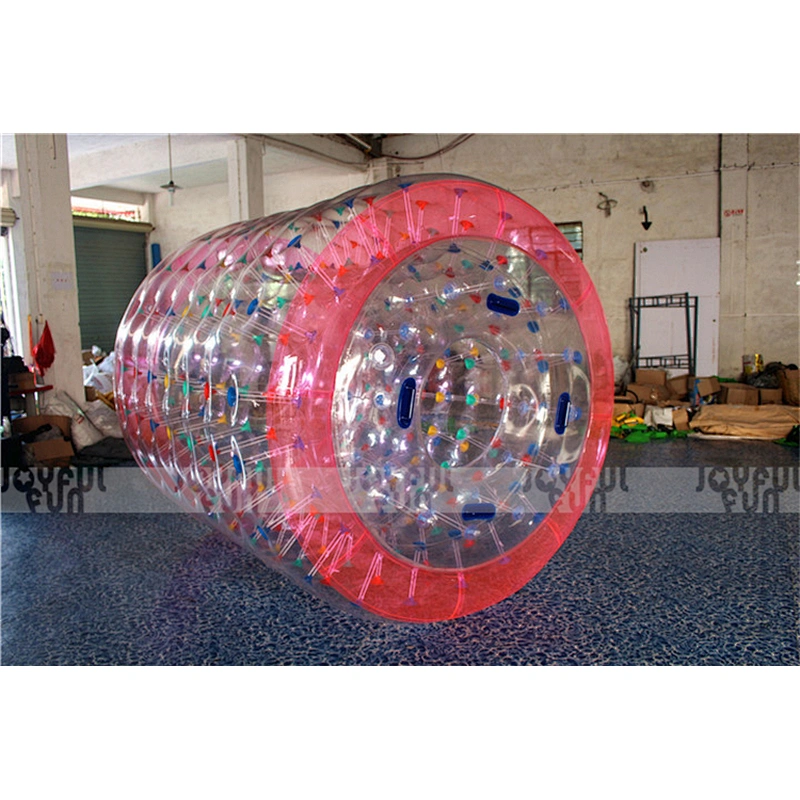 New design commercial products inflatable toys colourful roller wheel funny game for sale