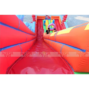 Factory Custom Top Quality 2 Slides Inflatable double Slide for Sale