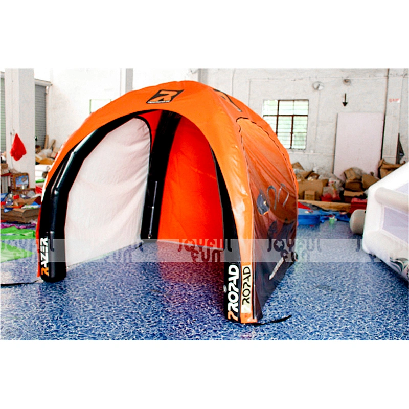 Four legs orange Inflatable tent for sale