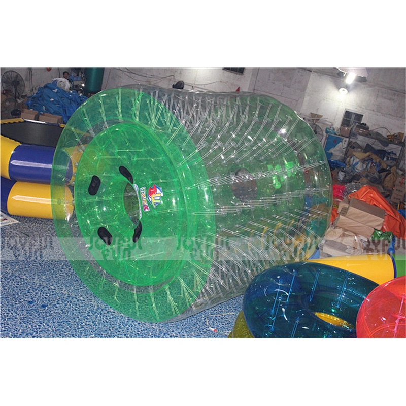 High quality new inflatable plastic clear blue customized color water roller ball outdoor poor water roller