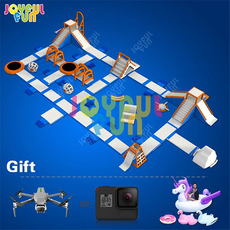 Joyful Fun Used Commercial Outdoor Large Inflatable Floating Water Park